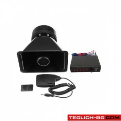 Сирена с микрофон 12V Сирена с микрофон 12V