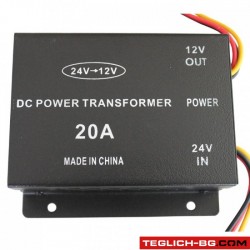 Преобразувател 24V/12V - 607 Преобразувател 24V/12V - 607