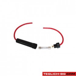 Легло бушони стъклени черни с бушон Легло бушони стъклени черни с бушон