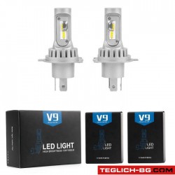 Диодни крушки 3900 H4 - 13w 1500lm 2бр/к-т Диодни крушки 3900 H4 - 13w 1500lm 2бр/к-т
