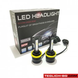 Диодни крушки 3500 H8 - 50w 2бр/к-т Диодни крушки 3500 H8 - 50w 2бр/к-т