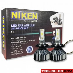 Диодни крушки Niken H7 ПРО 2бр/к-т Диодни крушки Niken H7 ПРО 2бр/к-т