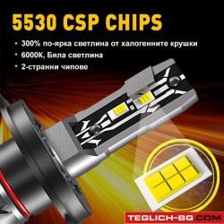 Диодни крушки Е2 H4 35W - 12V Диодни крушки Е2 H4 35W - 12V