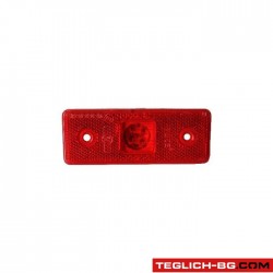 Габарит правоъгълен 0030 24V червен Габарит правоъгълен 0030 24V червен