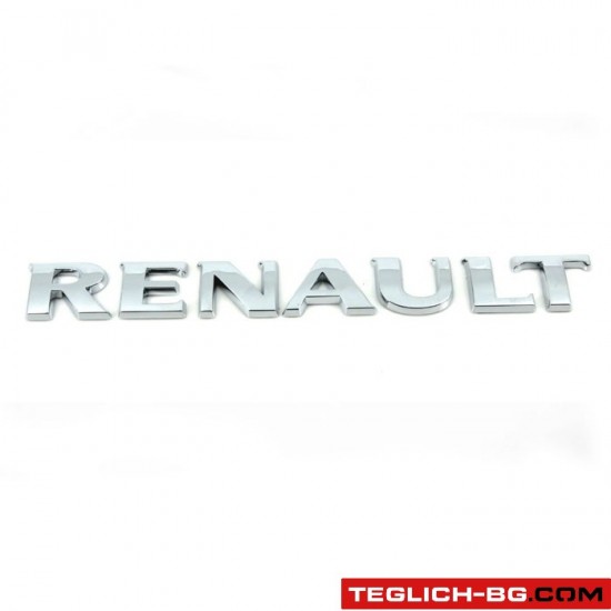Надпис Renault