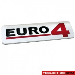 Емблема Euro 4 - 170x50мм
