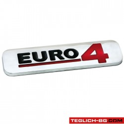 Емблема Euro 4 - 100x25мм