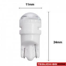 Диодни крушки - Т10 WEDGE-10 - 12V/24V - 2бр/к-т Диодни крушки - Т10 WEDGE-10 - 12V/24V - 2бр/к-т