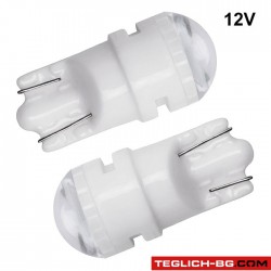 Диодни крушки - Т10 WEDGE-10 - 12V/24V - 2бр/к-т Диодни крушки - Т10 WEDGE-10 - 12V/24V - 2бр/к-т
