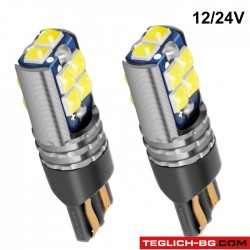 Диодни крушки 3032  10SMD - 12/24V 2бр/к-т Диодни крушки 3032  10SMD - 12/24V 2бр/к-т