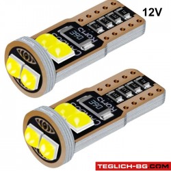 Диодни крушки 3031 6SMD - 12V 2бр/к-т Диодни крушки 3031 6SMD - 12V 2бр/к-т