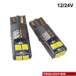 Диодни крушки 3035 12V/24V 2БР/К-Т Диодни крушки 3035 12V/24V 2БР/К-Т