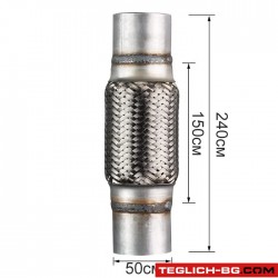 Мека връзка 20006N - 50Х150 с ТРЪБА Мека връзка 20006N - 50Х150 с ТРЪБА