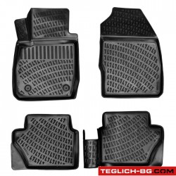 Гумени стелки RizLine за Ford Fiesta 2008-2019 Гумени стелки RizLine за Ford Fiesta 2008-2019