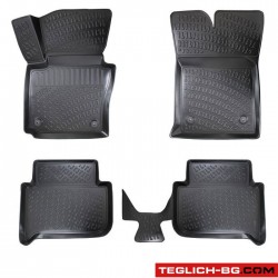 Гумени стелки RizLine за VW Touran 2015- Гумени стелки RizLine за VW Touran 2015-