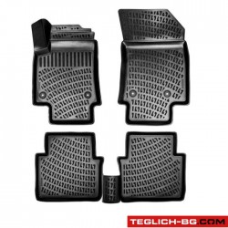 Гумени стелки RizLine за Jeep Cherokee KL 2019- Гумени стелки RizLine за Jeep Cherokee KL 2019-