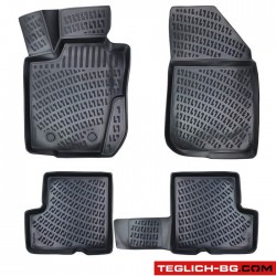 Гумени стелки RizLine за Dacia Logan 1 MCV 2004-2012 Гумени стелки RizLine за Dacia Logan 1 MCV 2004-2012