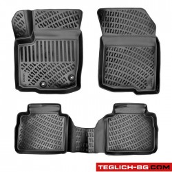 Гумени стелки RizLine за Suzuki SX4 S-Cross 2013+ Гумени стелки RizLine за Suzuki SX4 S-Cross 2013+