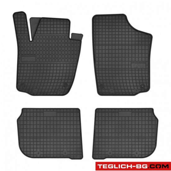 Гумени стелки Frogum за Seat Toledo IV - (2012+) / Skoda Rapid - (2012+)