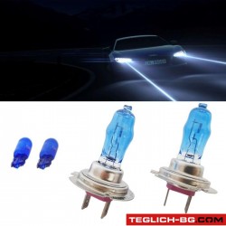 Халогенни крушки H7 + габарити Т10 Халогенни крушки H7 + габарити Т10