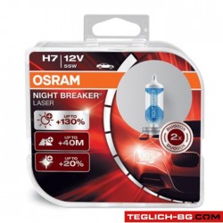 Халогенни крушки Osram Night Breaker Laser  H7 2бр/к-т Халогенни крушки Osram Night Breaker Laser  H7 2бр/к-т