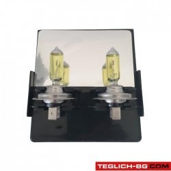 Халогенни крушки HNG H7 55W тип ''Golden eye''  жълти 2бр/к-т Халогенни крушки HNG H7 55W тип ''Golden eye''  жълти 2бр/к-т