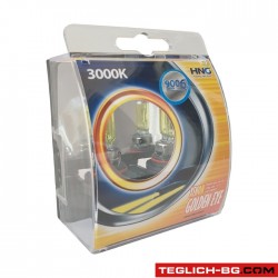 Халогенни крушки HNG HB4/9006 55W тип ''Golden eye'' жълти 2бр/к-т Халогенни крушки HNG HB4/9006 55W тип ''Golden eye'' жълти 2бр/к-т