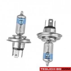 Халогеннa крушкa H4 TWO COLOR - 100/90W 2бр/к-т Халогеннa крушкa H4 TWO COLOR - 100/90W 2бр/к-т