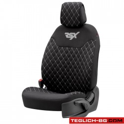 Калъф за седалка RSXL101 - 2БР/к-т черно/сиво Калъф за седалка RSXL101 - 2БР/к-т черно/сиво