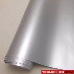 Фолио за облепяне сребристо 1.52m x 1m CST08