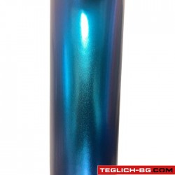 Фолио за облепяне светло син металик 1.52m x 1m D9001