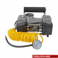 Двуцилиндров Компресор за гуми 12V - 1021 Двуцилиндров Компресор за гуми 12V - 1021