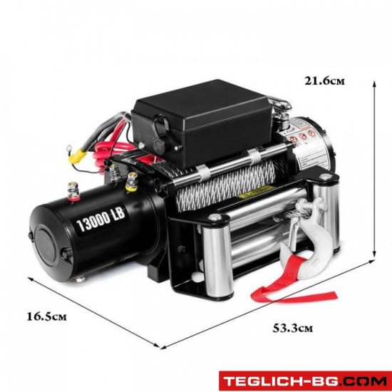 Електрическа лебедка 13000LBS (5909кг)