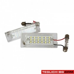 LED плафони регистрационен номер за BMW X3 (E83) - (2003 - 2007) / X5 (E53) - (2000-2006) LED плафони регистрационен номер за BMW X3 (E83) - (2003 - 2007) / X5 (E53) - (2000-2006)