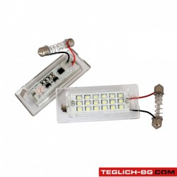 LED плафони регистрационен номер за BMW X3 (E83) - (2003 - 2007) / X5 (E53) - (2000-2006) LED плафони регистрационен номер за BMW X3 (E83) - (2003 - 2007) / X5 (E53) - (2000-2006)