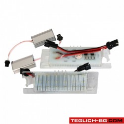 LED плафони регистрационен номер за Opel Zafira B / Astra H / Corsa D / Insignia LED плафони регистрационен номер за Opel Zafira B / Astra H / Corsa D / Insignia