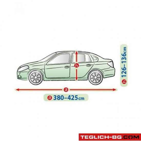 Покривало Kegel серия Mobile размер M сиво за седан