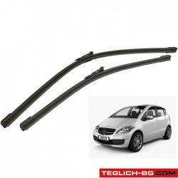 Предни чистачки за Mercedes A Class W169 (04-12) / Mercedes Vaneo (04+) 2бр/к-т Предни чистачки за Mercedes A Class W169 (04-12) / Mercedes Vaneo (04+) 2бр/к-т