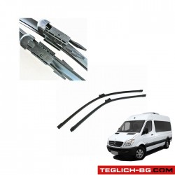 Предни чистачки за Mercedes Sprinter 2005/ Vaneo 2004/ VW Volt/VW Crafter 2бр/к-т Предни чистачки за Mercedes Sprinter 2005/ Vaneo 2004/ VW Volt/VW Crafter 2бр/к-т