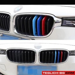 Декорация за решетка подходяща за BMW F30 (2013-2019) 8 ребра Декорация за решетка подходяща за BMW F30 (2013-2019) 8 ребра