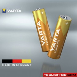 Алкална Батерия VARTA LONGLIFE - AA Алкална Батерия VARTA LONGLIFE - AA