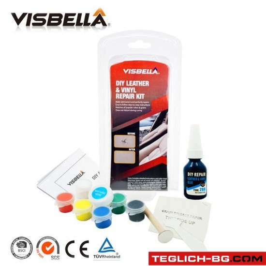 Ремонтен к-т за възстановяване на кожа Visbella