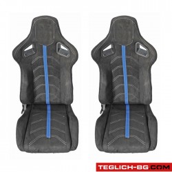 Спортни седалки за МПС - 1079 - сини. Спортни седалки за МПС - 1079 - сини.