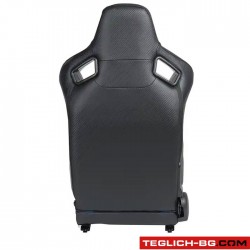 Спортни седалки за МПС - 1054B ЧЕРНО/СИНЬО Спортни седалки за МПС - 1054B ЧЕРНО/СИНЬО