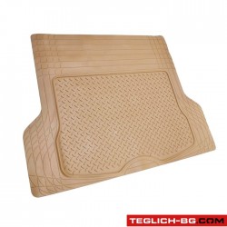 Гумена стелка за багажник универсална бежова 1802 Гумена стелка за багажник универсална бежова 1802