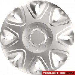 Тасове за джанти 14'' Versaco Power Silver Тасове за джанти 14'' Versaco Power Silver