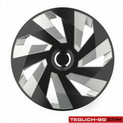 Тасове за джанти 15'' Versaco Vector RC Black/Silver Тасове за джанти 15'' Versaco Vector RC Black/Silver