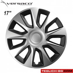 Тасове за джанти 17'' Versaco Stratos Silver / Black Тасове за джанти 17'' Versaco Stratos Silver / Black