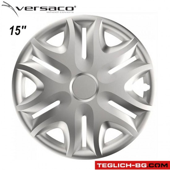 Тасове за джанти 15'' Versaco Spirit Silver