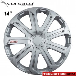 Тасове за джанти 14'' Versaco EVO Silver Тасове за джанти 14'' Versaco EVO Silver